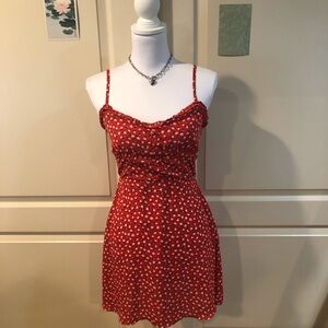 Aeropostale Red Floral Sundress